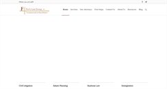Desktop Screenshot of fitchlawgroup.com